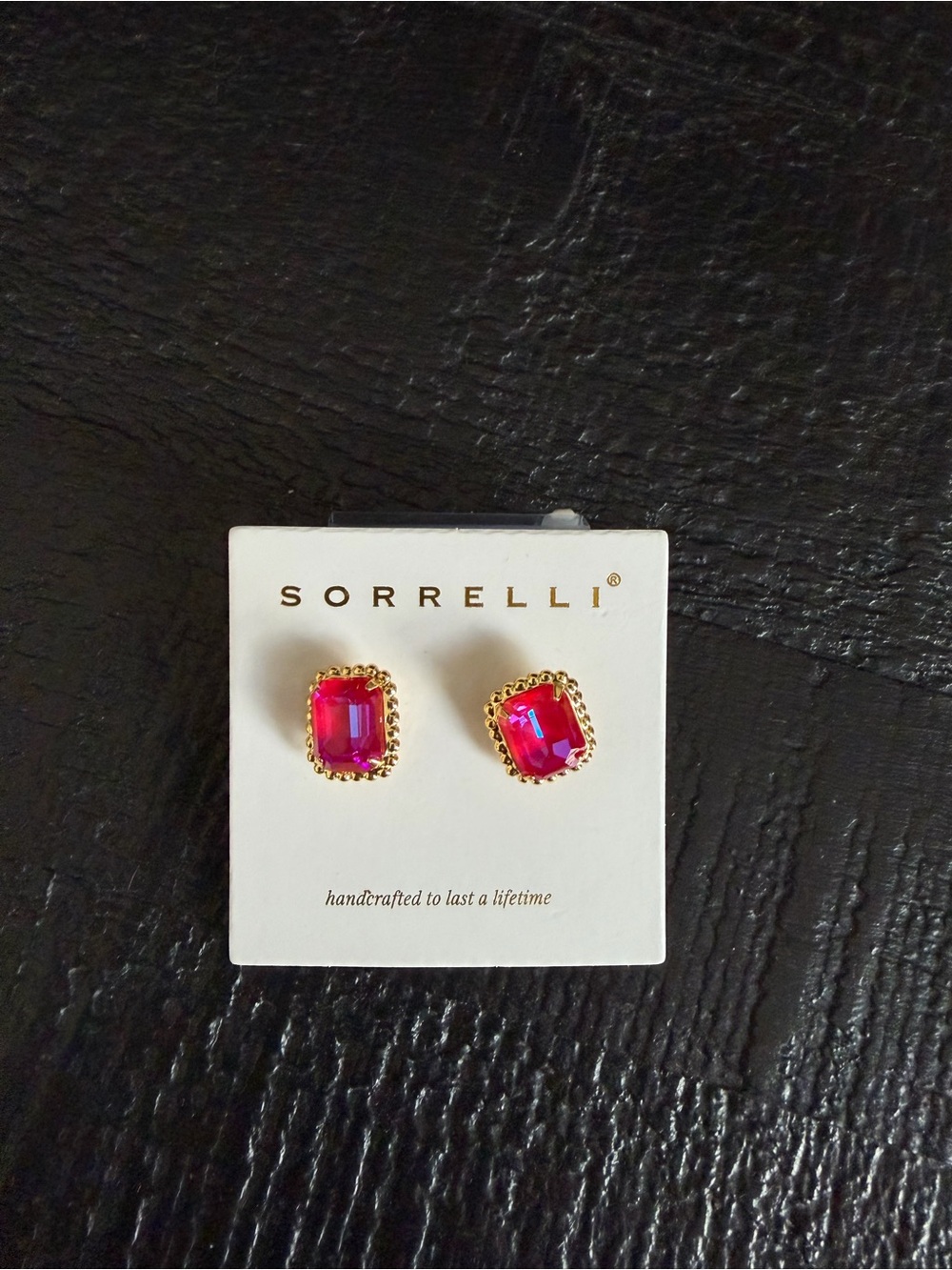 SORRELLI Pink Stud Earrings